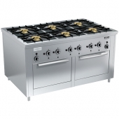 Плита газовая 4-х конф. откр.типа напольная без жар.шкаф. ПРГ-IIA-4М Standart
