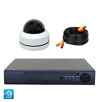 Комплект видеонаблюдения AHD 2Мп Ps-Link KIT-RTB201HD   1 камера   PTZ