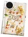 Luxstahl Папка меню "Круассан"
