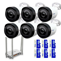 Комплект видеонаблюдения WIFI Ps-Link KIT-XMG506R-WIFI   5Мп   6 камер