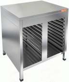 НППКР ЗАКРЫТАЯ подставка под пароконвект. RATIONAL (850х730х900), HICOLD RUS