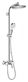 Hansgrohe HG Crometta S 240 1jet Showerpipe Ecosmart 27269000 хром