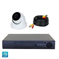 Комплект видеонаблюдения AHD 8Мп Ps-Link KIT-A801HD   1 камера