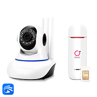 Комплект видеонаблюдения 4G Ps-Link KIT-G90B1-4G   1Мп   1 камера