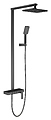 TIMO Torne SX-4310/03 с верхней душевой лейкой "Тропический дождь", черный