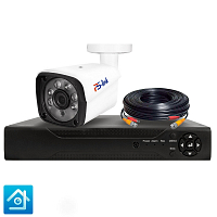 Комплект видеонаблюдения AHD 5Мп Ps-Link KIT-C501HD   1 камера
