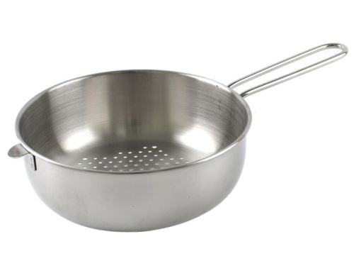 Дуршлаг с прутковой ручкой 2,5л, нержавеющая сталь