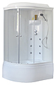 Royal Bath RB8120BK3-WT-R 120х80х217 см, прозрачное, белые стенки, белый профиль, правая Royal Bath RB8120BK3-WT-R 120х80х217 см, прозрачное, белые стенки, белый профиль, правая