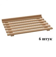 Комплект полок АТЕСИ к шкафу ШЗХ-С- 800.600-02-Р (натур. бук)