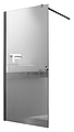Vincea Walk-In VSW-1H900MRB 90х200 см зеркальное стекло, профиль черный матовый Vincea Walk-In VSW-1H900MRB 90х200 см зеркальное стекло, профиль черный матовый