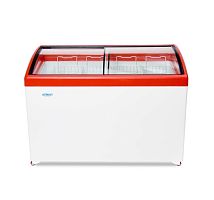 Ларь морозильный  СНЕЖ МЛГ-400 (красный)