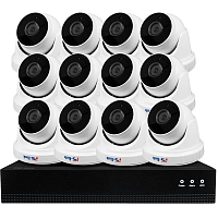 Комплект видеонаблюдения IP Ps-Link KIT-A812IP-POE 8Мп 12 камер питание POE Комплект видеонаблюдения IP Ps-Link KIT-A812IP-POE 8Мп 12 камер питание POE