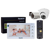 Комплект видеонаблюдения AHD 2Мп CosmoPlus-02B 2 камеры домофон Комплект видеонаблюдения AHD 2Мп CosmoPlus-02B 2 камеры домофон