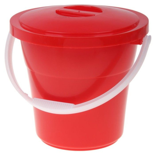 Ведро с крышкой пластиковое пищевое 12 л Ведро с крышкой пластиковое пищевое 12 л