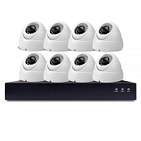 Комплект видеонаблюдения IP Ps-Link KIT-A208IP-POE 2Мп 8 камер питание POE Комплект видеонаблюдения IP Ps-Link KIT-A208IP-POE 2Мп 8 камер питание POE