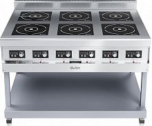 Плита индукционная  Abat КИП-69П-5,0-01 6-ти конфороч.