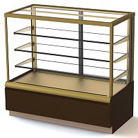 Витрина кондитерская Полюс KC70 VV 1,3-1 0102-0109 (ВХСв-1,3д Carboma Cube Люкс)