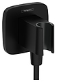 Hansgrohe HG Fixfit Q 26887670 с держателем душа, матовый черный Hansgrohe HG Fixfit Q 26887670 с держателем душа, матовый черный