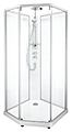 IDO Showerama 10-5 Comfort пятиугольная, 1000х1000 мм, профиль алюминий, прозрачное стекло IDO Showerama 10-5 Comfort пятиугольная, 1000х1000 мм, профиль алюминий, прозрачное стекло