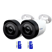 Комплект видеонаблюдения WIFI Ps-Link KIT-XMG302-WIFI 3Мп 2 камеры Комплект видеонаблюдения WIFI Ps-Link KIT-XMG302-WIFI 3Мп 2 камеры