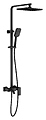 TIMO Selene SX-1013/03 с прямоугольной верхней душевой лейкой "Тропический дождь", черный TIMO Selene SX-1013/03 с прямоугольной верхней душевой лейкой "Тропический дождь", черный