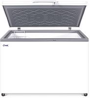 Ларь морозильный  СНЕЖ МЛК-400 (серый)