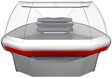 Витрина среднетемпературная Полюс G110 VM-5 (ВХСу-1ш Carboma G110 внешний 90 (динамика))