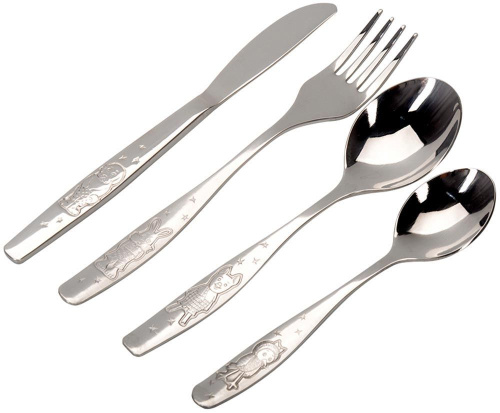 Набор столовых приборов детский, 4 предмета Набор столовых приборов детский, 4 предмета