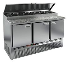 Стол для пиццы HiCold PZE1-111/GN (1/3H) камень
