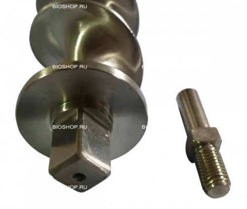 Шнек+Ось ножа,№12+ №16 HM-22 фото 2 Шнек+Ось ножа,№12+ №16 HM-22 фото 2