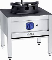 Плита газовая Abat ПГК-15П-ВОК, напольная, 500 серия, 500x528x600 мм, 1 ВОК-горелка