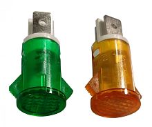 Лампа индикаторная LT14 Ф12 230V для EP-218 (комплект: желтая + зеленая)