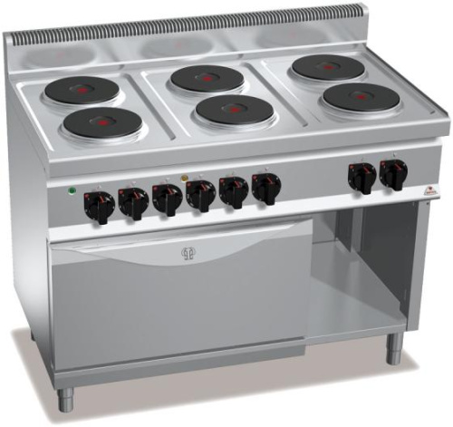 Плита электрическая BERTO`S E7P6+FE Плита электрическая BERTO`S E7P6+FE