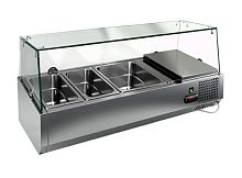 Витрина для ингредиентов HiCold VRTG 1390 к PZ3 (со стеклом)