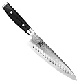 YAXELL Run Santoku Gyuto YA36000G с углублениями на лезвии YAXELL Run Santoku Gyuto YA36000G с углублениями на лезвии