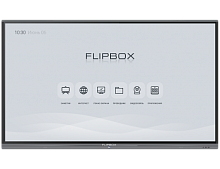 ИНТЕРАКТИВНЫЙ КОМПЛЕКС FLIPBOX 4.0 75", UHD, 20 КАСАНИЙ, ANDROID 8.0, ВСТРАИВАЕМЫЙ ПК MT43-I7 (I7, 8